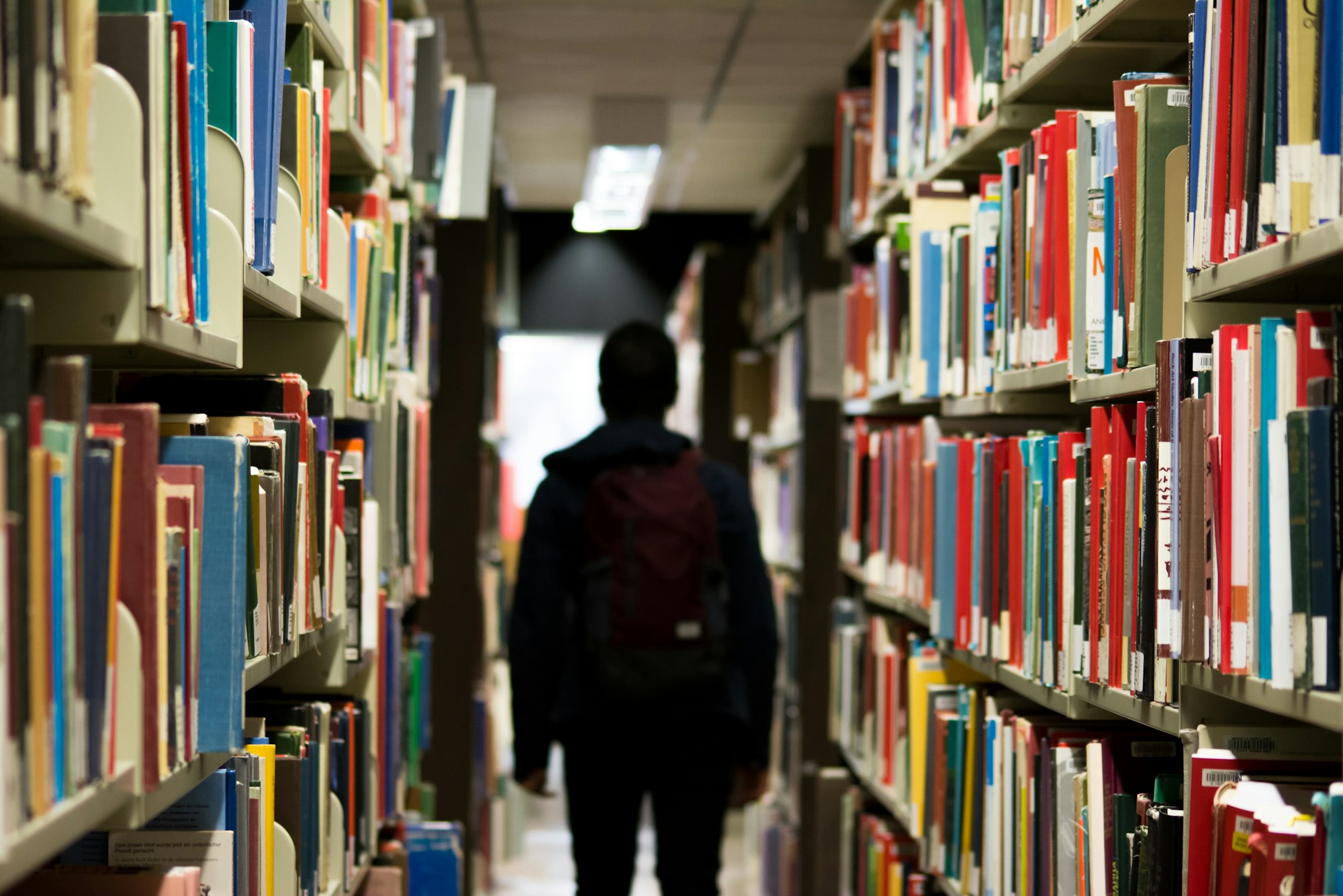 <figcaption>Go to the library to research!</figcaption>